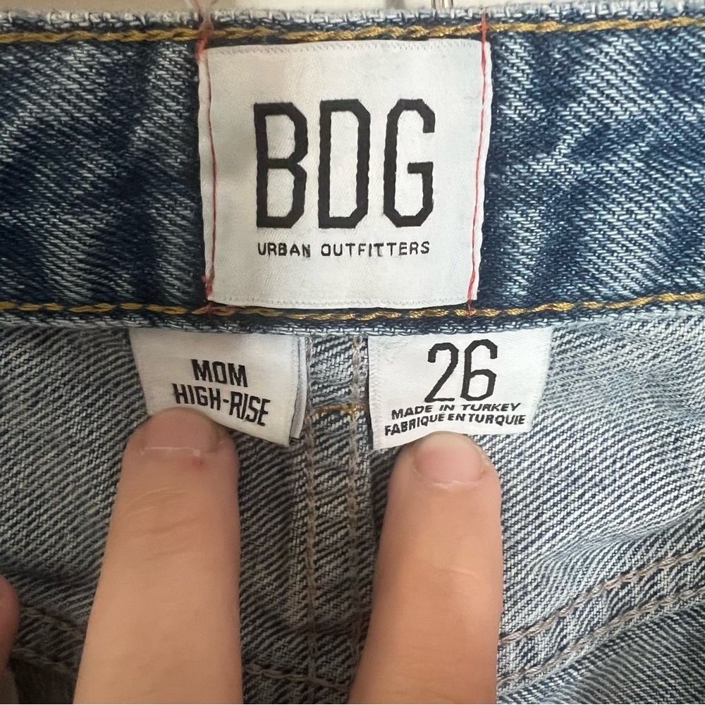 BDG Urban Outfitters Mom High Rise Jeans Size 26 - Picture 10 of 10